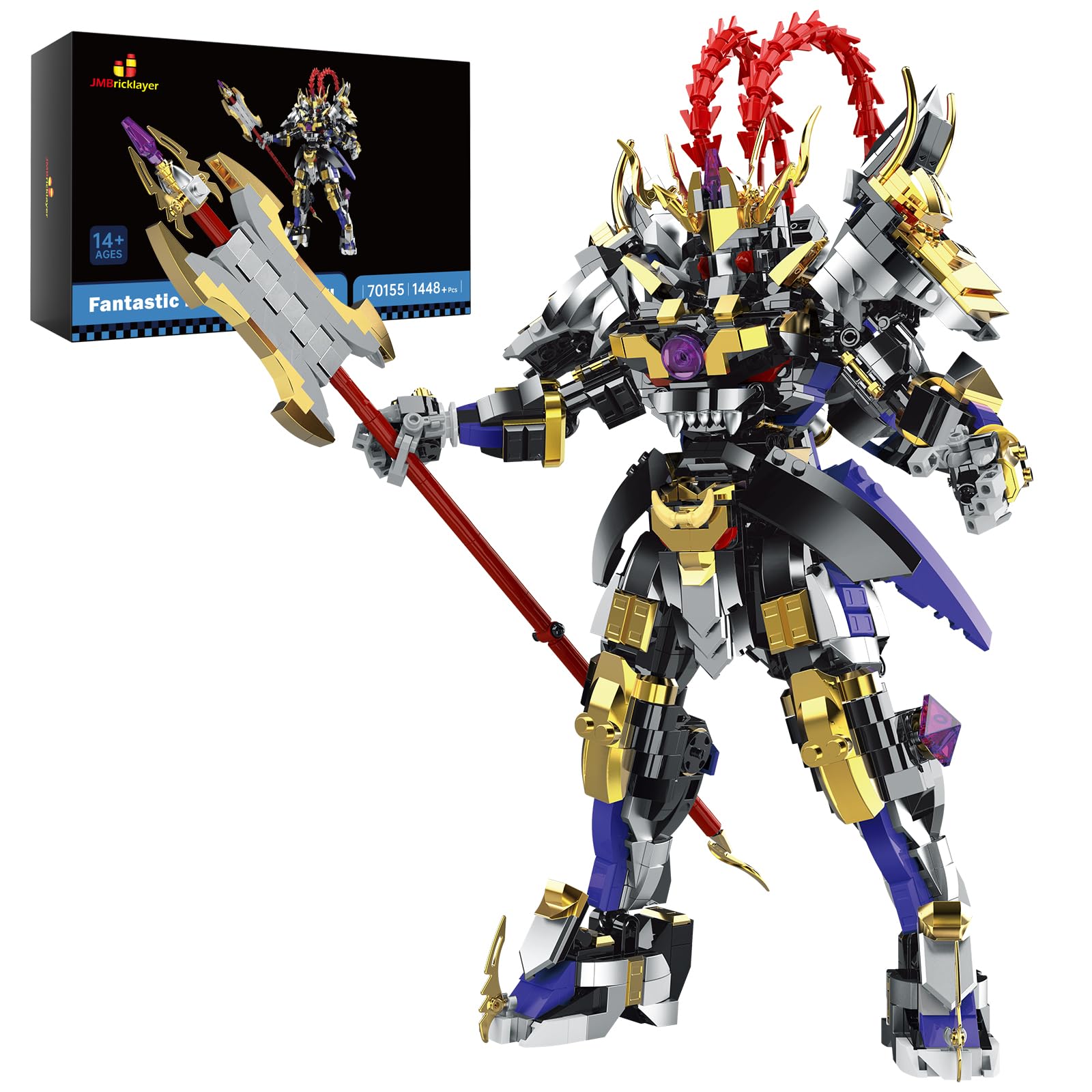 JMBricklayer Mech Building Block Sets 70155 - Mechs Robot Building
